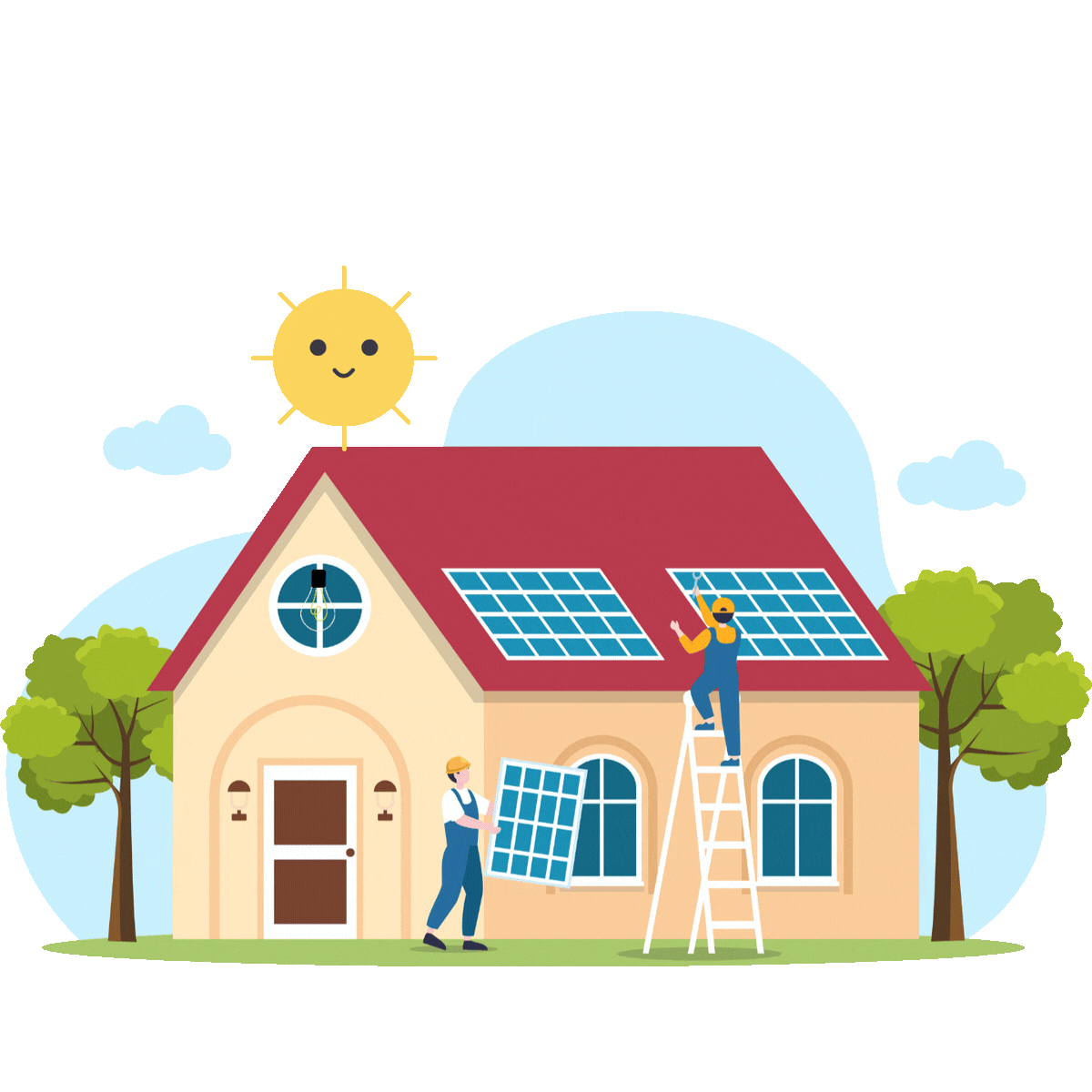 Solar Energy Animation