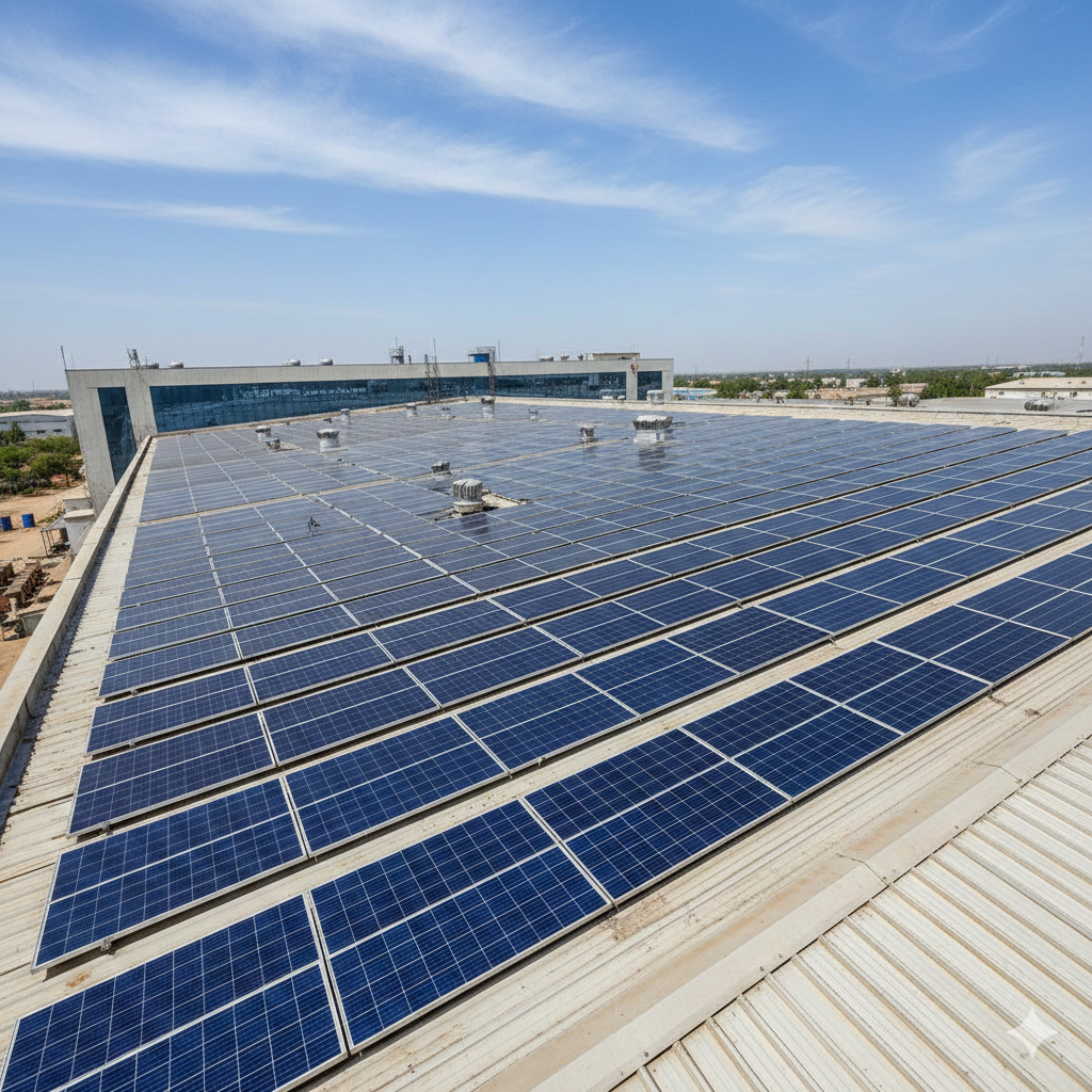 Industrial Solar Installation